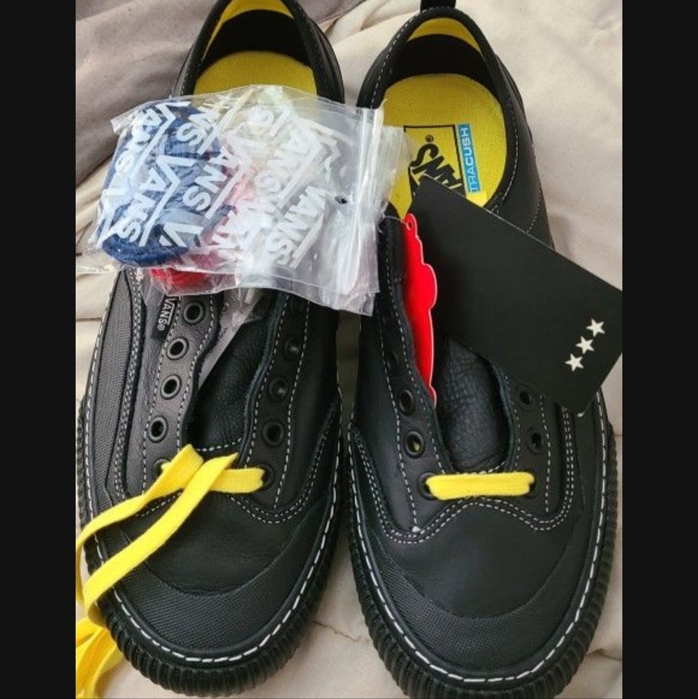 Vans Destruct SF x Wade Goodall Black Yellow Men’s Size 9.5